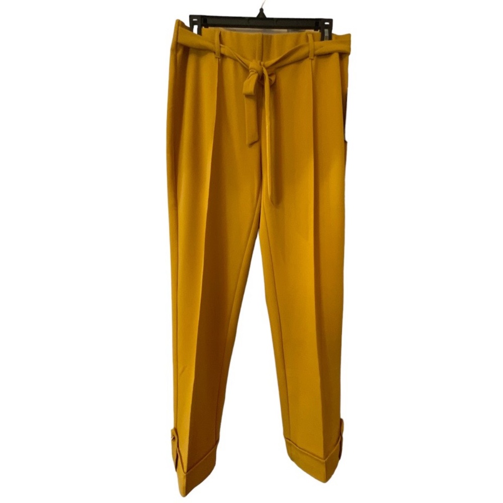 NNCC Tailored Cropped Gold Capris Size 8 / 10MS Bottoms.
